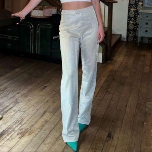 SLA The Label Gold Santorini Pant